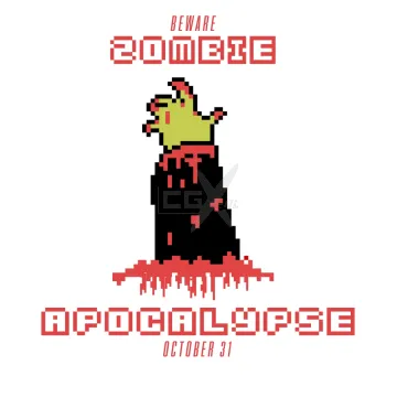 Beware - zombie - apocalypse - october 31