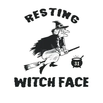 Resting - 31 - witch face